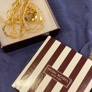 Henri Bendel triple layered  Necklace